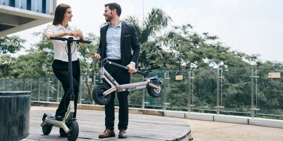 Riding Electric Scooters: A Green Solution to Reduce Carbon Emissions
