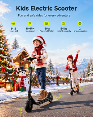 EK6/EK8 Kids Electric Scooter Christmas Gift Set