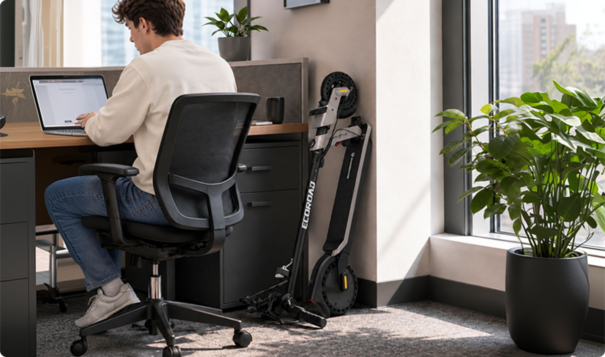 A day with an electric scooter